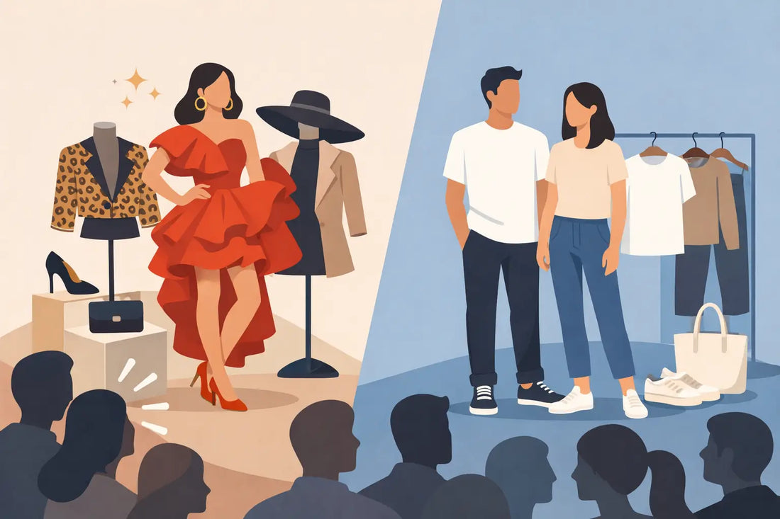 Statement Clothing vs Basics: What Gets Noticed?