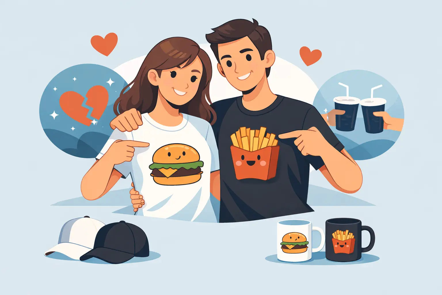 Matching Funny Couple Shirts That Hit Hard