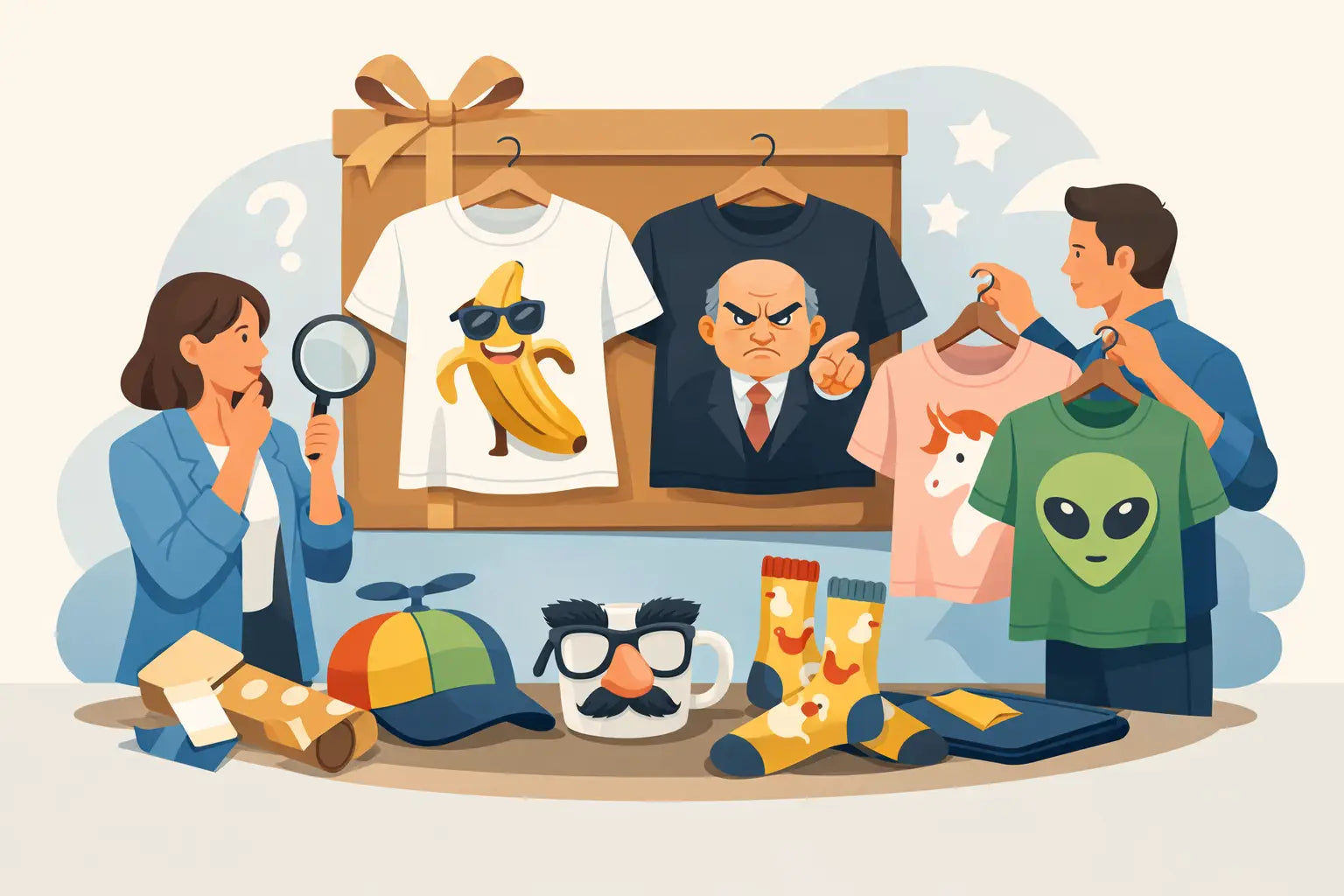 How to Choose Satirical Gift Apparel
