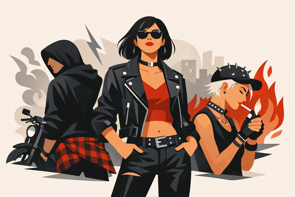 11 Rebellious Outfit Ideas That Start Trouble