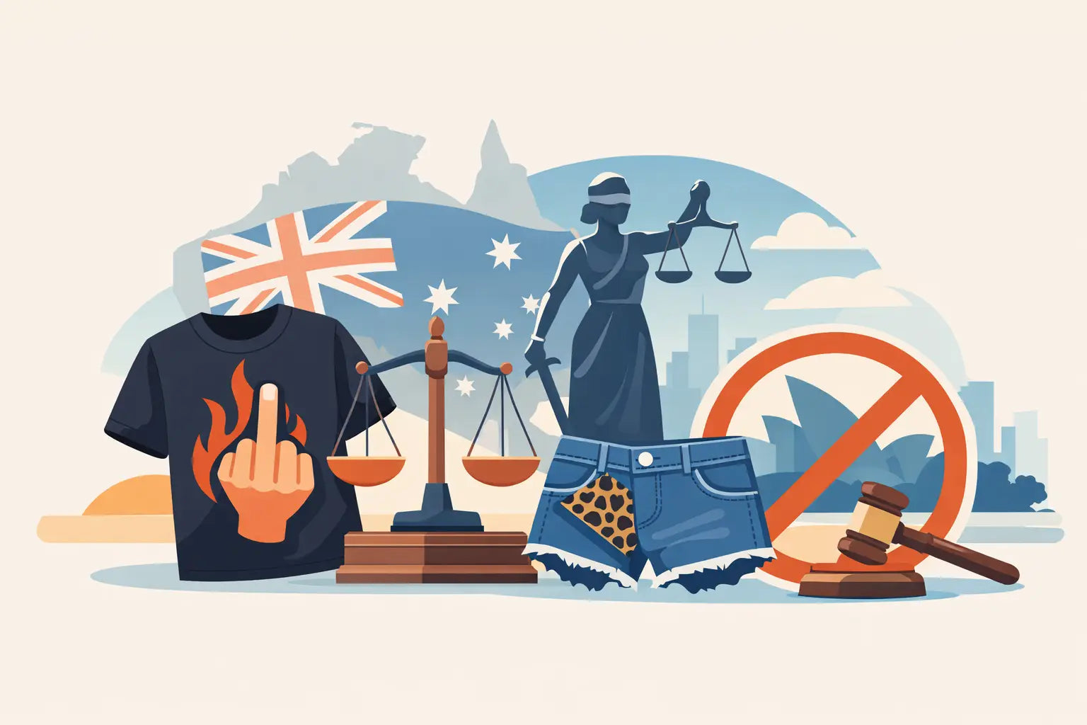 Is Offensive Clothing Legal in Australia?
